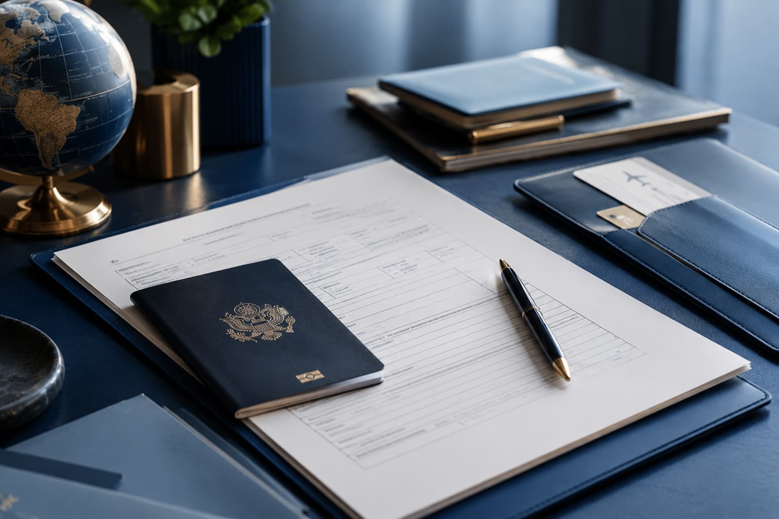 Visa application documents